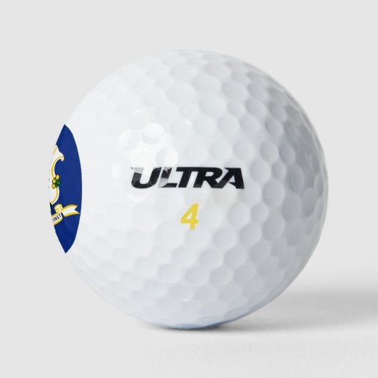 VERBINDUNGSFLAGE GOLFBALL (Logo)