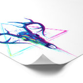 Verbindungsfluss Poster (Ecke)