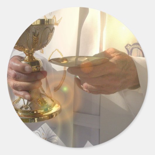 Verbindungskleber Runder Aufkleber (Vorderseite)