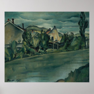 Verbindungsleitungen Řahanov (1927) Konstantin Bau Poster