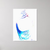 Verbindungsposter Leinwanddruck (Vorderseite)