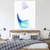 Verbindungsposter Leinwanddruck (Insitu (Schlafzimmer))