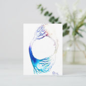 Verbindungsposter Postkarte (Stehend Vorderseite)