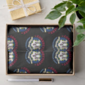 VERBINDUNGSSTAAT FLAG SEIDENPAPIER (Geschenk)