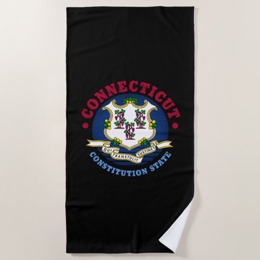 VERBINDUNGSSTAAT FLAG STRANDTUCH (Vorderseite)