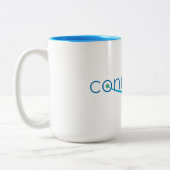 Verbindungsstück - Tasse mit zwei Tönen (Links)