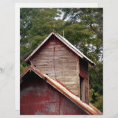 Verblasener Roter Stall Cupola (Vorne/Hinten)