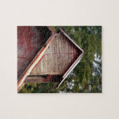Verblasener Roter Stall Cupola Puzzle (Horizontal)