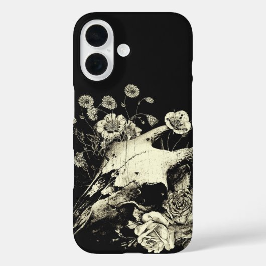 Verblasenes Omen - Gothic Streetwear Design Case-Mate iPhone Hülle (Rückseite)