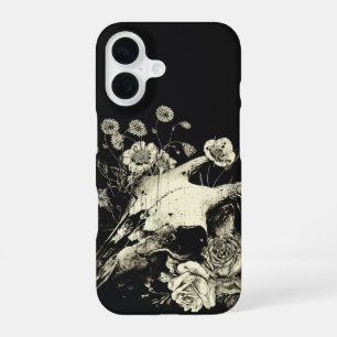 Verblasenes Omen - Gothic Streetwear Design iPhone 16 Hülle
