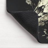 Verblasenes Omen - Gothic Streetwear Design Mousepad (Ecke)