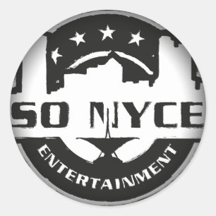 Verblassen Sie, um ringsum Aufkleber zu schwärzen