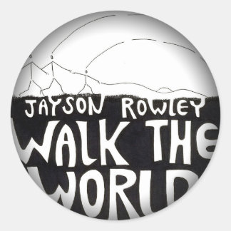 Verblassen Sie, um ringsum Aufkleber zu schwärzen