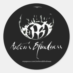 Verblassen Sie, um ringsum die besonders Runder Aufkleber