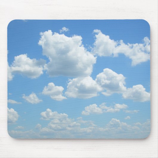 Verblassende Blues Mousepad (Vorne)