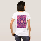 Verblassendes Muster T-Shirt (Schwarz voll)