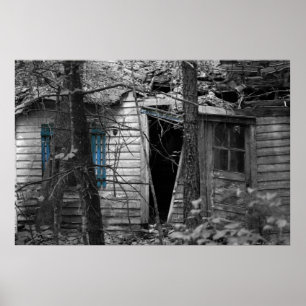 Verblassendes wegplakat poster