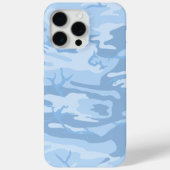 Verblasste blaue Camouflage Case-Mate iPhone Hülle (Rückseite)