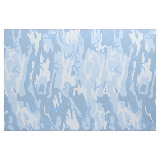 Verblaßte blaue Camouflage Stoff (Fat Quarter (45,7 x 55,9 cm))