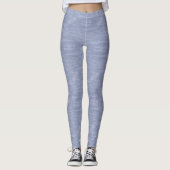 Verblaßte blaue Leggings (Vorderseite)
