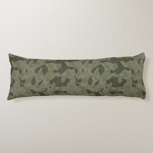 Verblasste Camo abstrakt Seitenschläferkissen (Vorderseite)
