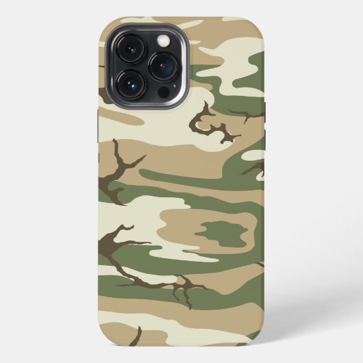 Verblasste Camo iPhone Hülle (Rückseite)