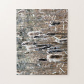 Verblasste Flutschwanzkattacken im Frühling Puzzle (Vertikal)