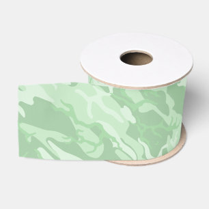 Verblaßte grüne Camouflage Ripsband
