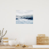 verblasste Horizonte II Poster (Küche)