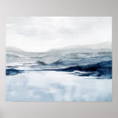 verblasste Horizonte II Poster (Vorne)