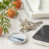 verblasste Horizonte II Schlüsselanhänger (Seite)