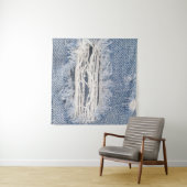 Verblasste Jeans Textur Wandteppich (Beispiel (Horizontal))