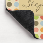 Verblaßte Kreise Mousepad (Ecke)