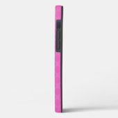 Verblasste rosa Kreise Muster grün Case-Mate iPhon iPhone Hülle (Rückseite / Links)