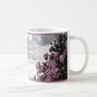Verblaßte Rosen Kaffeetasse