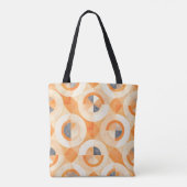 Verblasste Terra-Geometrien Tasche (Rückseite)