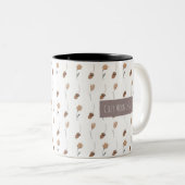 Verblasste Waldträume Zweifarbige Tasse (VorderseiteRechts)