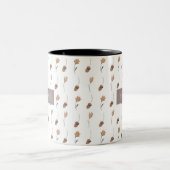 Verblasste Waldträume Zweifarbige Tasse (Mittel)