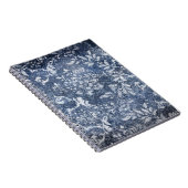 Verblasster Blumenbeweis: Grungy texturierter Hint Notizblock (Rechte Seite)