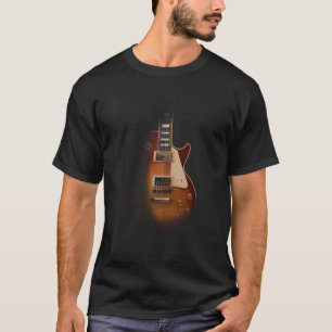 Verblaßter E-Gitarren-Entwurf T-Shirt