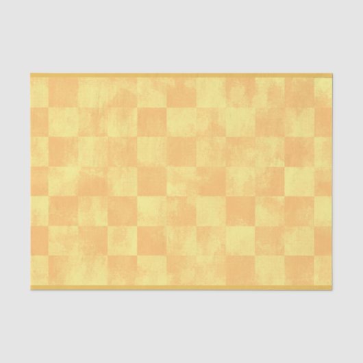 Verblaßter karierter Sun Seidenpapier (Vorderseite)