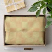 Verblaßter karierter Sun Seidenpapier (Geschenk)