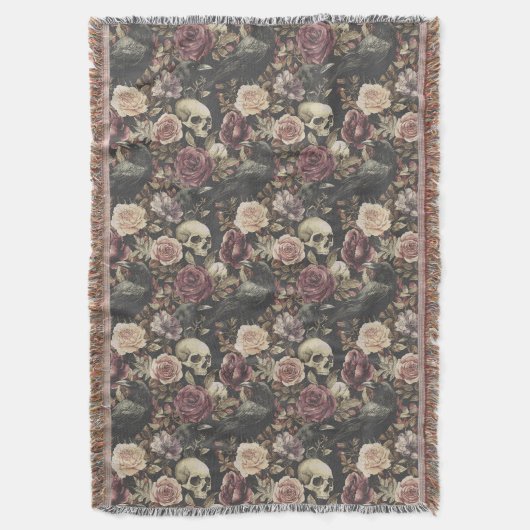 Verblasster Raben Garten Decke (Vorderseite Vertikal)