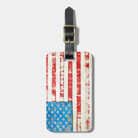 verblasster Ruhm Gepäckanhänger (Vorderseite vertikal)