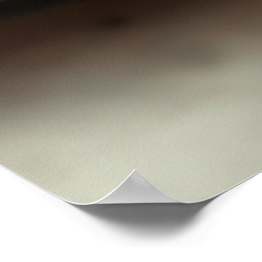 Verblasster Vinyl Record Poster (Ecke)