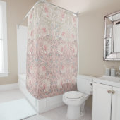 Verblasster zweiteiliger Pimnell Dusty Pink & Blue Duschvorhang (Beispiel)