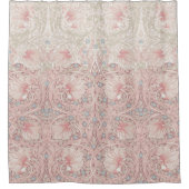 Verblasster zweiteiliger Pimnell Dusty Pink & Blue Duschvorhang (Vorderseite)