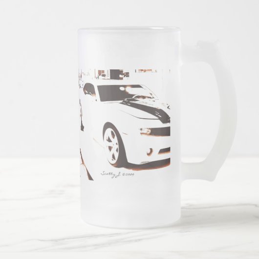 Verblaßtes Camaro © Copyright 2009 S.J. Mattglas Bierglas (Rechts)