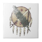 Verblaßtes Dreamcatcher Fliese (Vorderseite)
