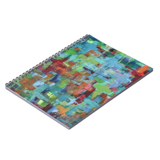 verblasstes GlanzNotebook Notizblock (Linke Seite)